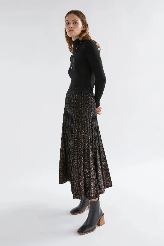 ELK Glittra Metallic Skirt - Golden