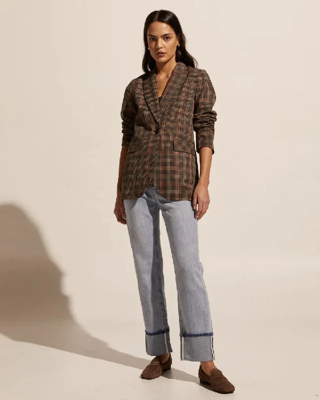 Zoe Kratzmann Index Jacket -Toasted Check