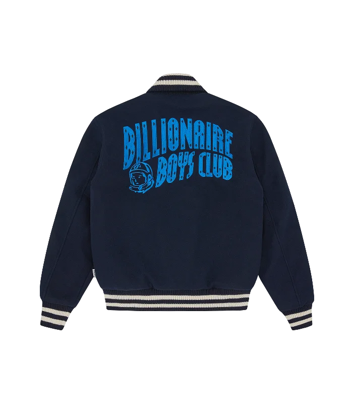 ASTRO VARSITY JACKET - NAVY