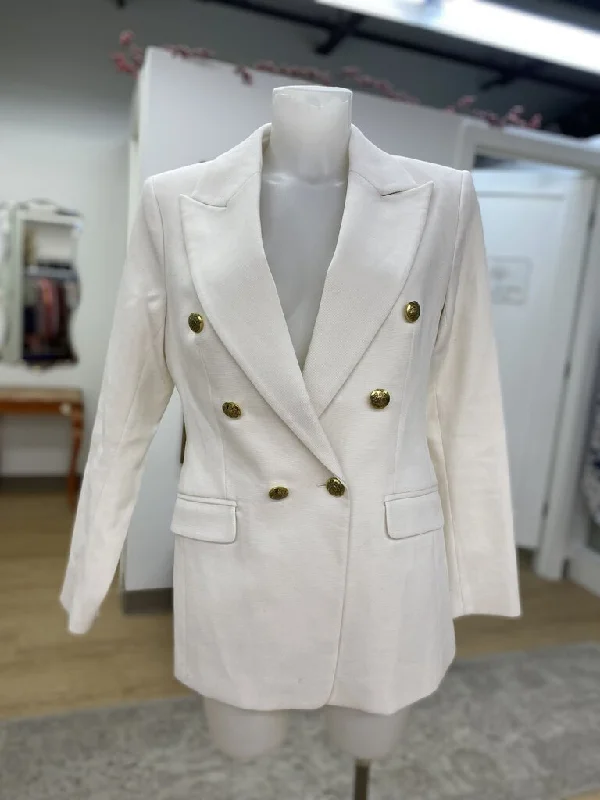 Banana Republic double breasted blazer 8