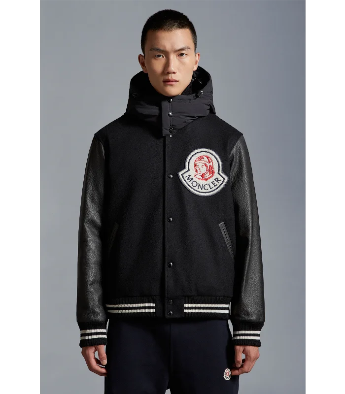 DURNAN DOWN HOODED VARSITY JACKET