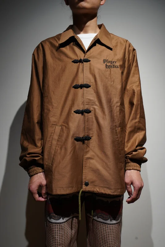 SOUVENIR COACH JACKET (KHAKI)