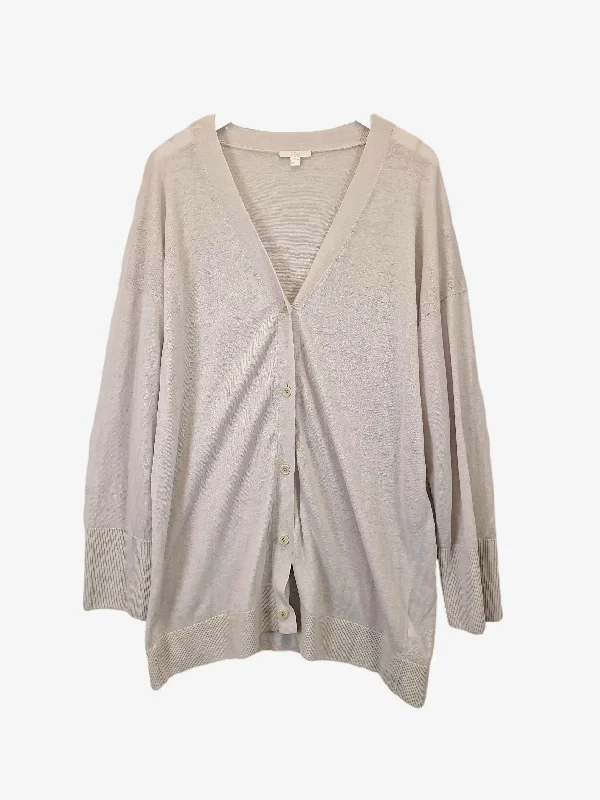 Cos Classy Soft Oversized Longline Cardigan Size M