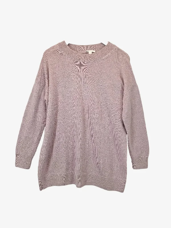 COS Lilac Oversized Alpaca Winter Essential Jumper Size M