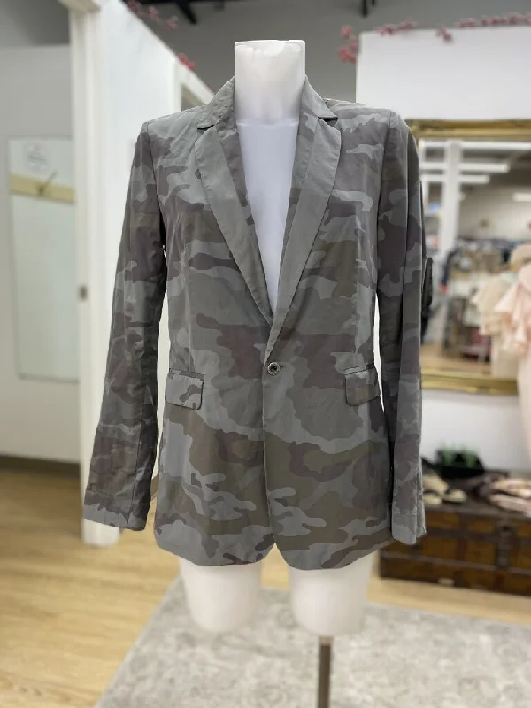 Diesel satiny camo blazer S