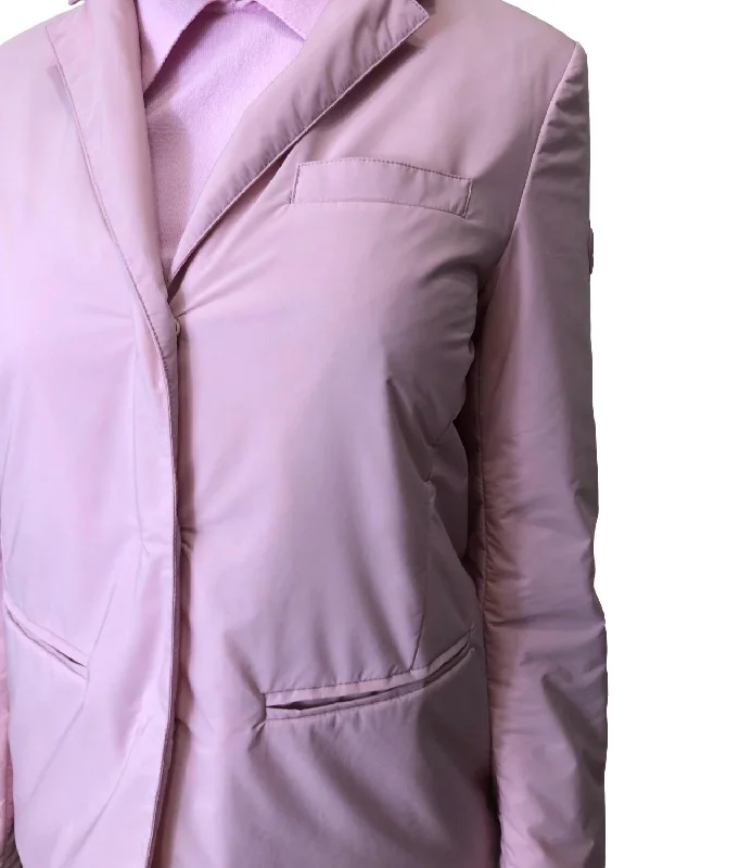 Giacca piumino pink donna