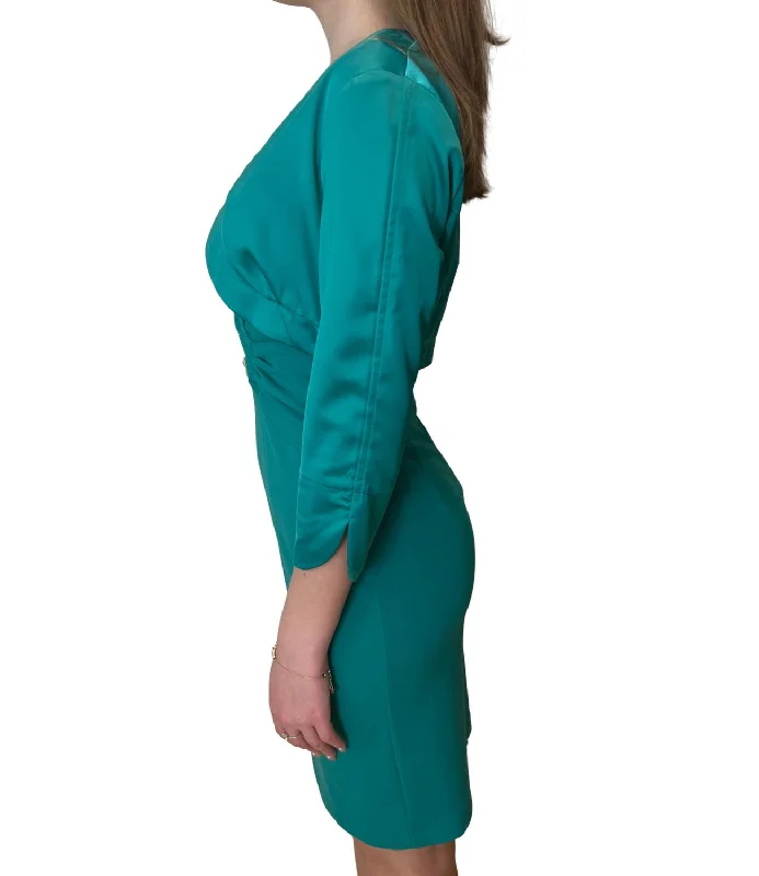 Giacca verde pavone donna