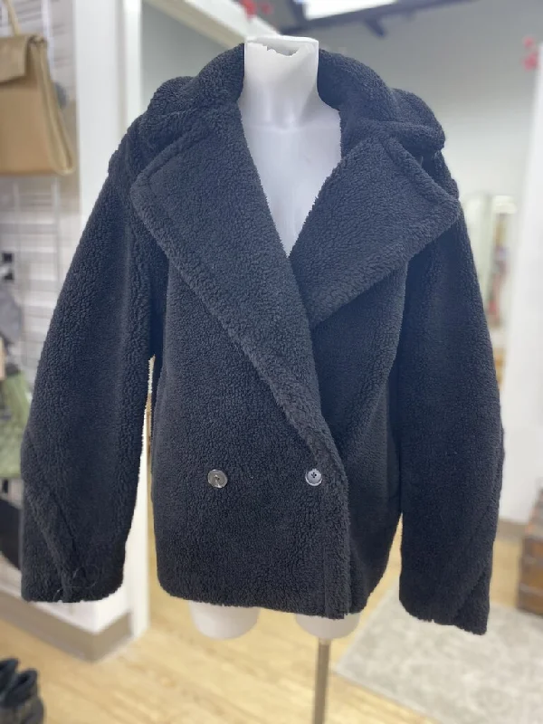 Gap faux fur jacket L Tall