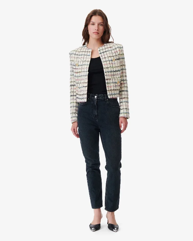 MIORA MULTICOLORED TWEED JACKET / MULTI