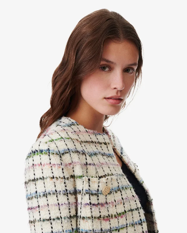 MIORA MULTICOLORED TWEED JACKET / MULTI