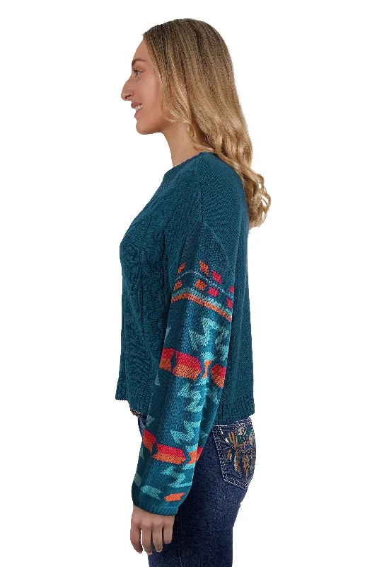 P4W2556925 Pure Western Women's Mora Knitted Pullover