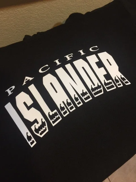 Pacific Islander Wavy Hoodies