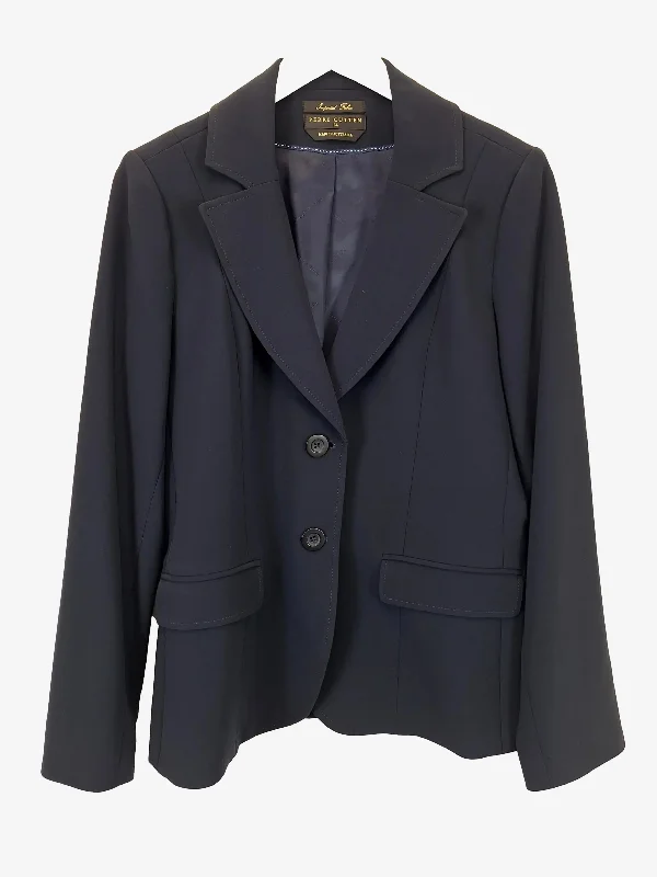 Perri Cutten Black Smart Blazer Size 14