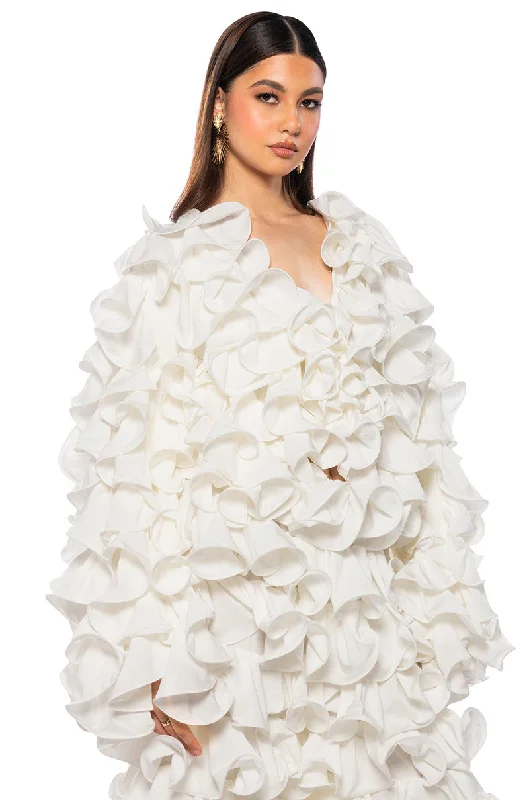 RIPLEY WIDE RUFFLE JACKET