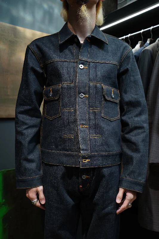 RIGID DENIM JACKET TYPE2 (RIGID INDIGO)