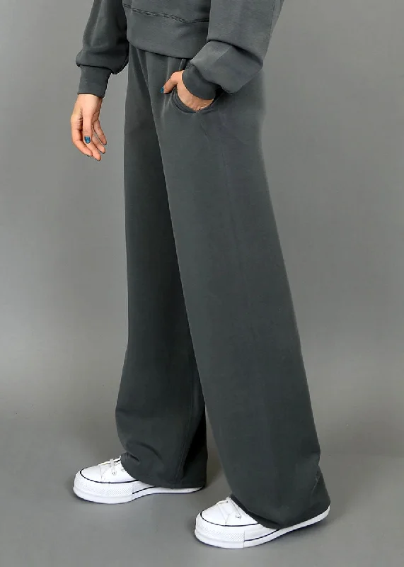 Victoria Modal Wide Leg Pant - Dark Ivy