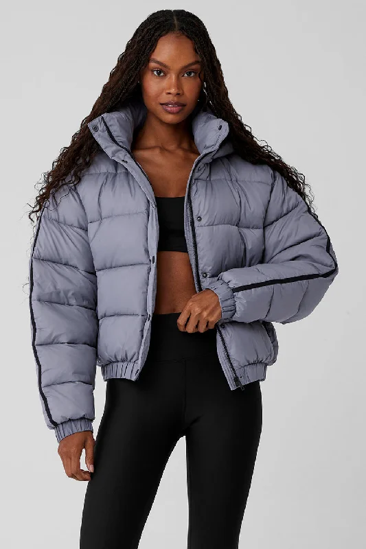 Aspen Love Puffer Jacket - Fog